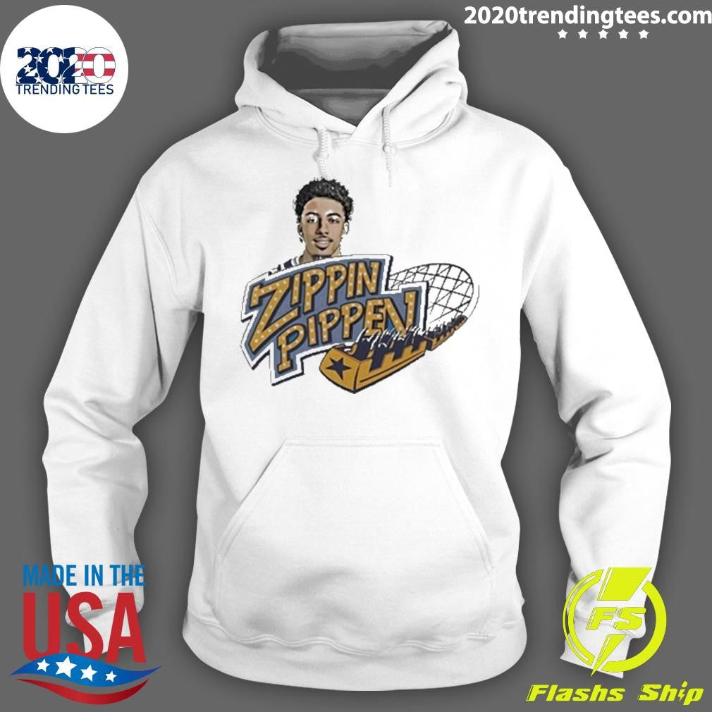 Awesome The Zippin' Pippen - Adult & Kids T-Shirts, Sweatshirts & Hoodies apparel design preview 2
