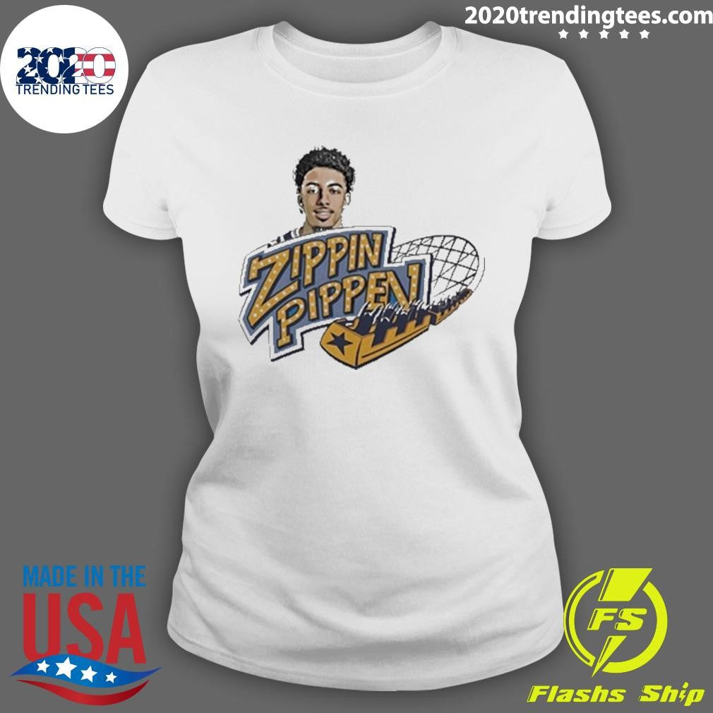 Awesome The Zippin' Pippen - Adult & Kids T-Shirts, Sweatshirts & Hoodies apparel design preview 3