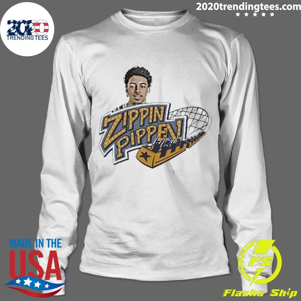 Awesome The Zippin' Pippen - Adult & Kids T-Shirts, Sweatshirts & Hoodies apparel design preview 4