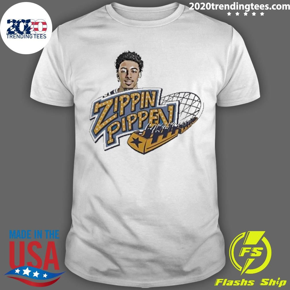 Awesome The Zippin' Pippen - Adult & Kids T-Shirts, Sweatshirts & Hoodies apparel design preview 1