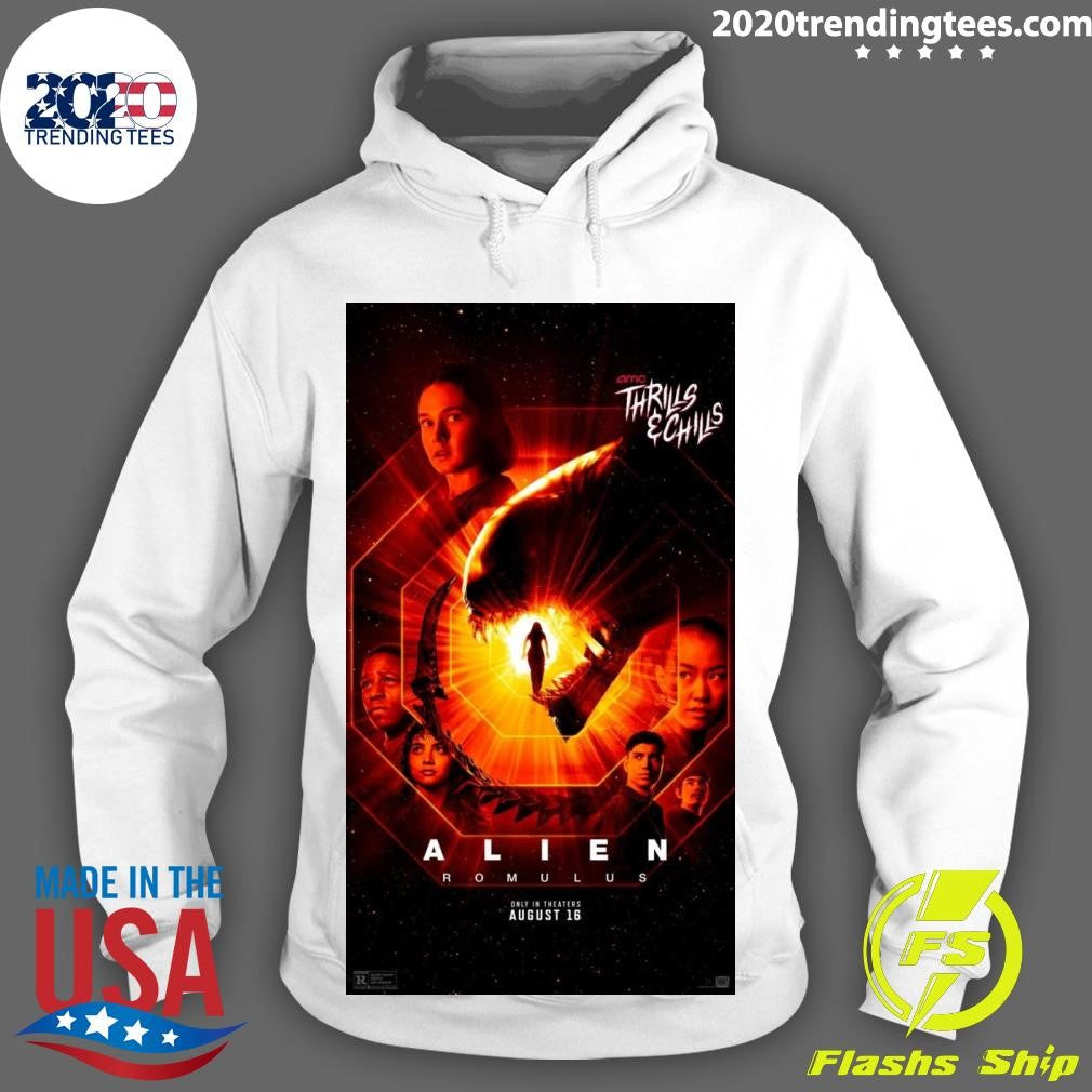 Awesome Thrills The Child Alien Romulus Only In - Adult & Kids T-Shirts, Sweatshirts & Hoodies apparel design preview 2