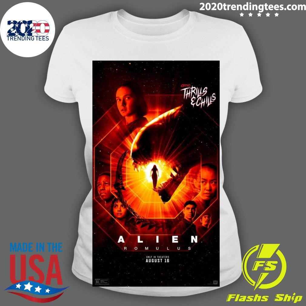 Awesome Thrills The Child Alien Romulus Only In - Adult & Kids T-Shirts, Sweatshirts & Hoodies apparel design preview 3
