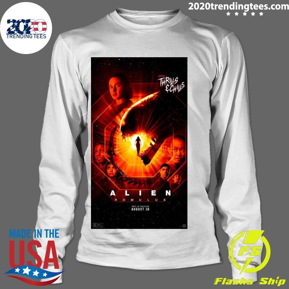 Awesome Thrills The Child Alien Romulus Only In - Adult & Kids T-Shirts, Sweatshirts & Hoodies apparel design preview 4