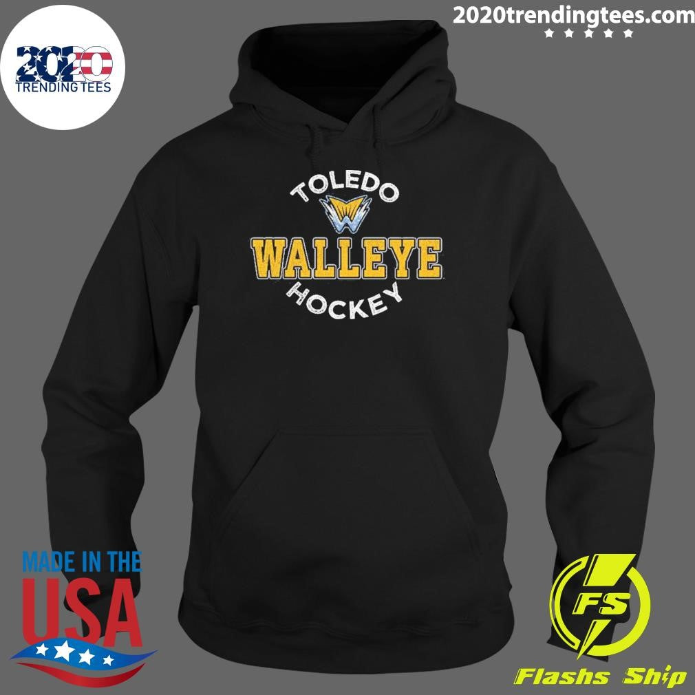 Awesome Toledo Walleye Waterproof Hockey - Adult & Kids T-Shirts, Sweatshirts & Hoodies apparel design preview 2