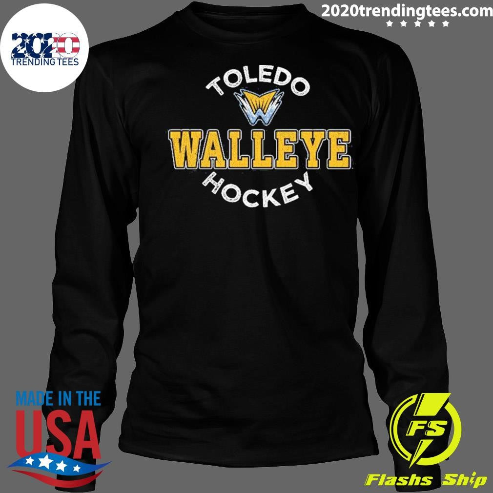 Awesome Toledo Walleye Waterproof Hockey - Adult & Kids T-Shirts, Sweatshirts & Hoodies apparel design preview 4