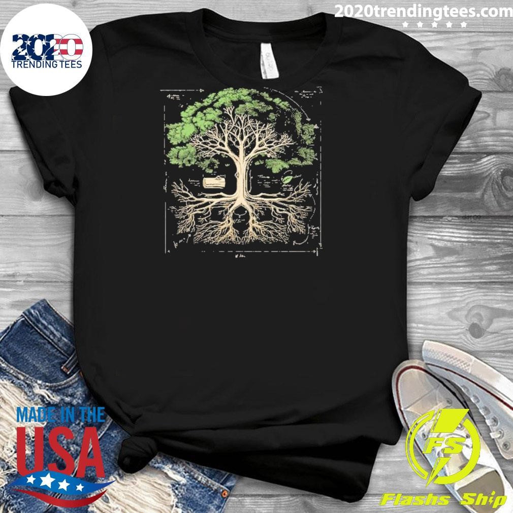 Awesome Tree Anatomy - Adult & Kids T-Shirts, Sweatshirts & Hoodies apparel design preview 3