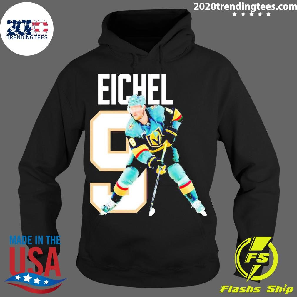 Awesome Vegas Golden Knights Jack Eichel Mvp - Adult & Kids T-Shirts, Sweatshirts & Hoodies apparel design preview 2