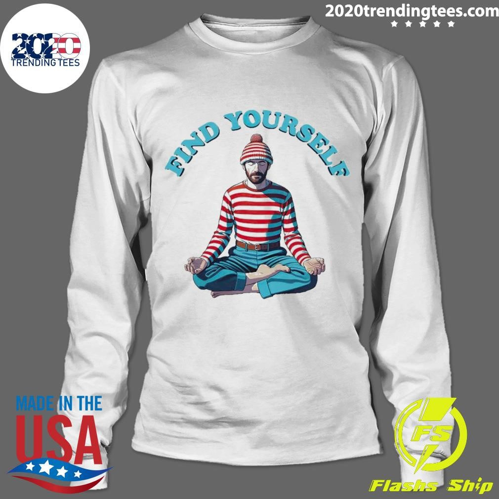 Awesome Where's Waldo Find Yourself - Adult & Kids T-Shirts, Sweatshirts & Hoodies apparel design preview 4