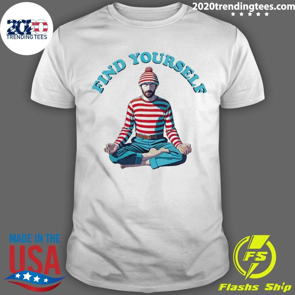 Awesome Where's Waldo Find Yourself - Adult & Kids T-Shirts, Sweatshirts & Hoodies apparel design preview 1