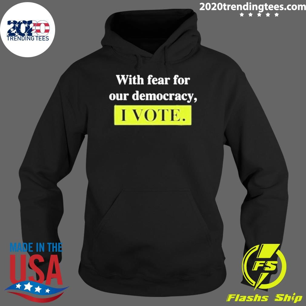 Awesome With Fear For Democracy I Vote Mary Trump - Adult & Kids T-Shirts, Sweatshirts & Hoodies apparel design preview 2