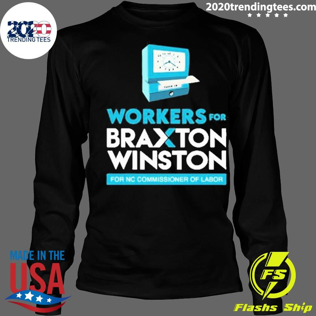 Awesome Workers For Braxton Winston - Adult & Kids T-Shirts, Sweatshirts & Hoodies apparel design preview 4