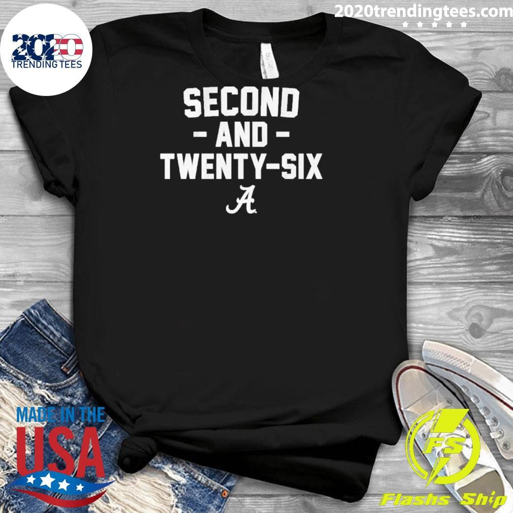 Awesome alabama Second And Twenty-Six - Adult & Kids T-Shirts, Sweatshirts & Hoodies apparel design preview 3