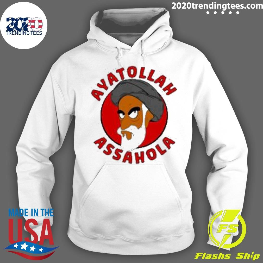 Awesome ayatollah Assahola - Adult & Kids T-Shirts, Sweatshirts & Hoodies apparel design preview 2