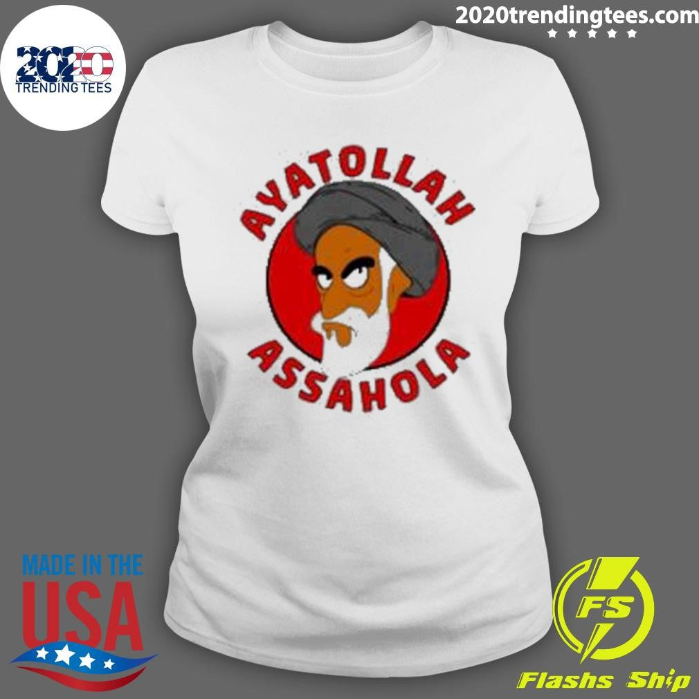 Awesome ayatollah Assahola - Adult & Kids T-Shirts, Sweatshirts & Hoodies apparel design preview 3