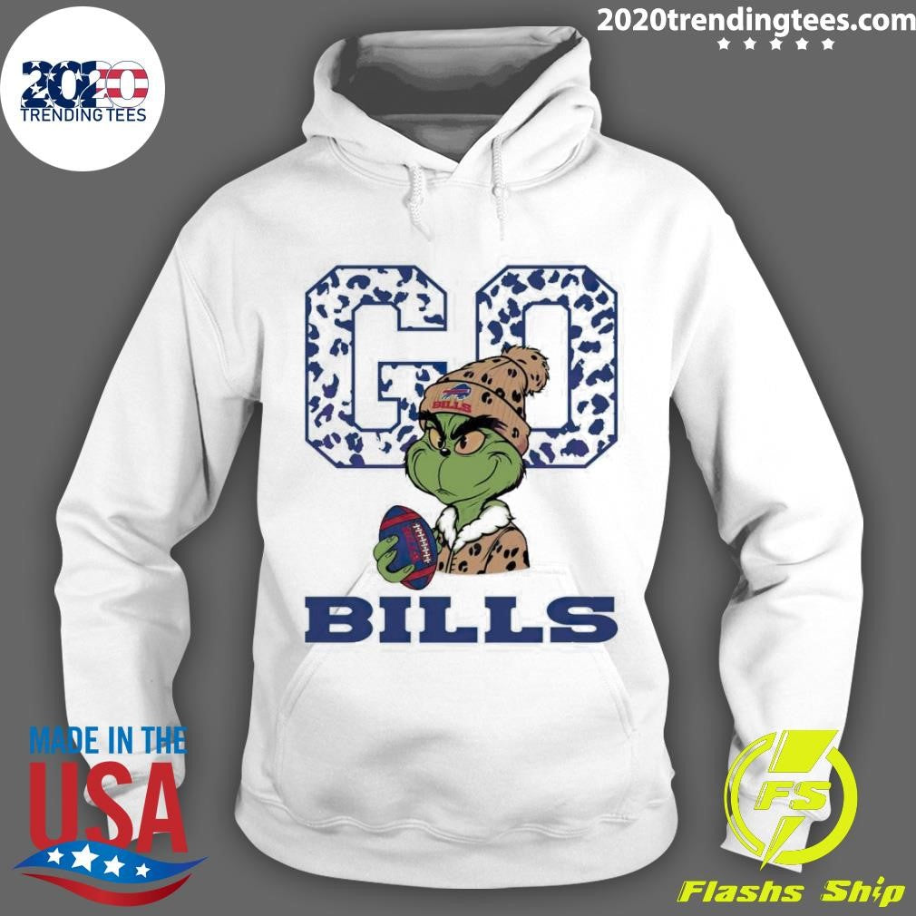 Awesome buffalo Bills Grinch leopard go - Adult & Kids T-Shirts, Sweatshirts & Hoodies apparel design preview 2