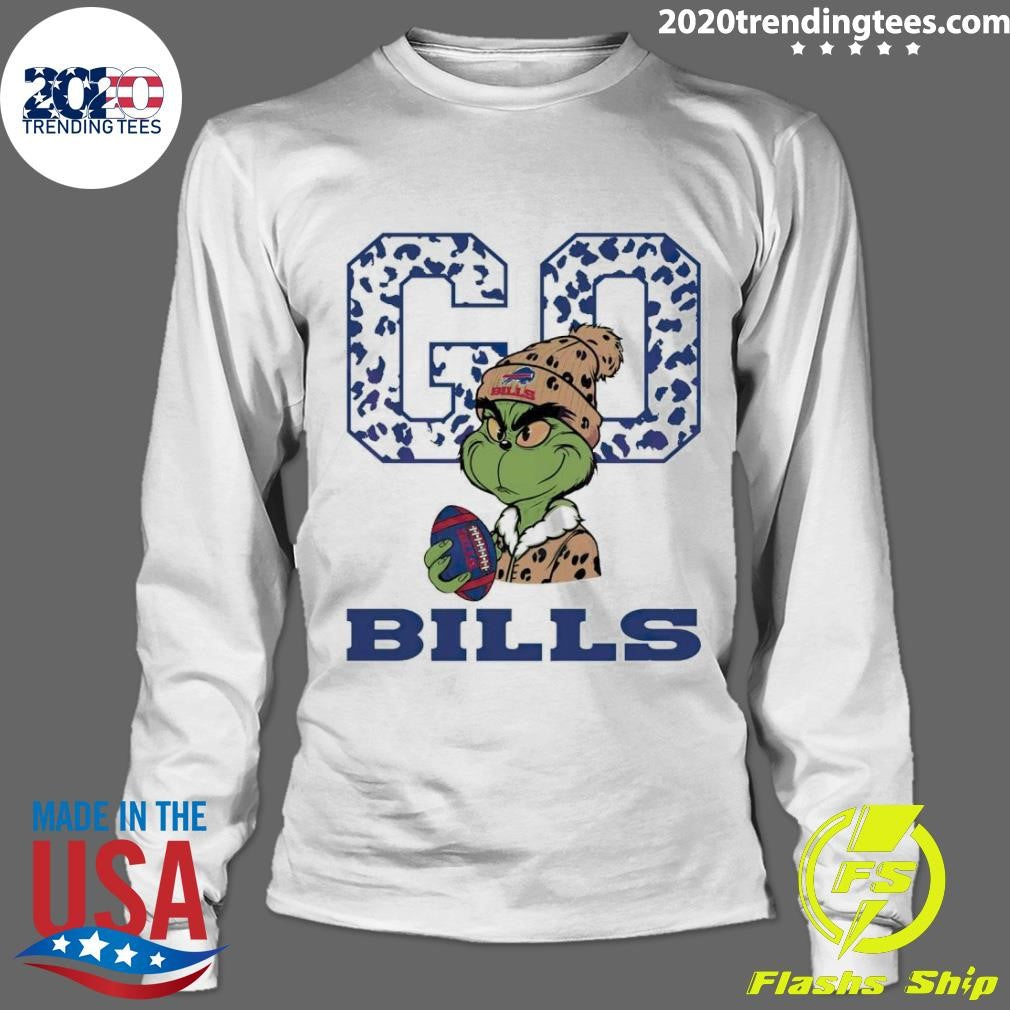 Awesome buffalo Bills Grinch leopard go - Adult & Kids T-Shirts, Sweatshirts & Hoodies apparel design preview 4