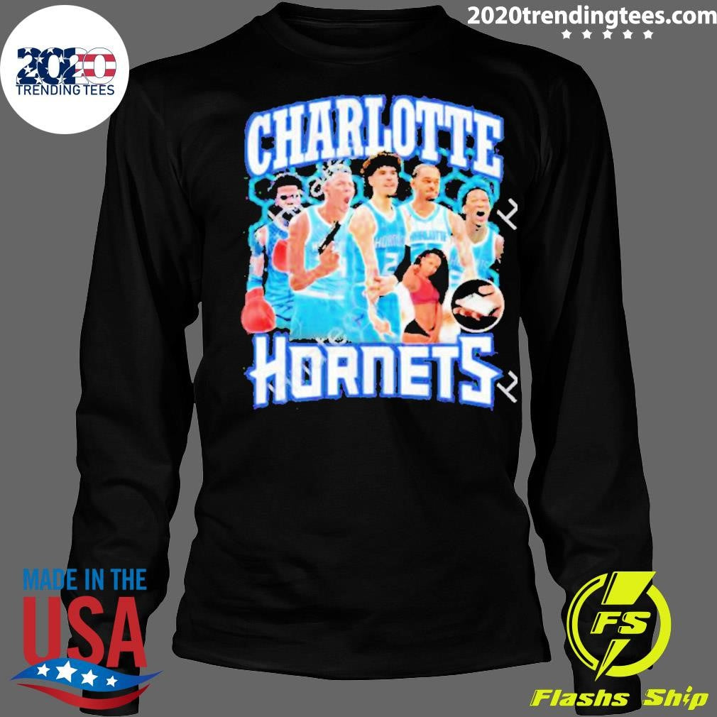 Awesome charlotte Hornets - Adult & Kids T-Shirts, Sweatshirts & Hoodies apparel design preview 4