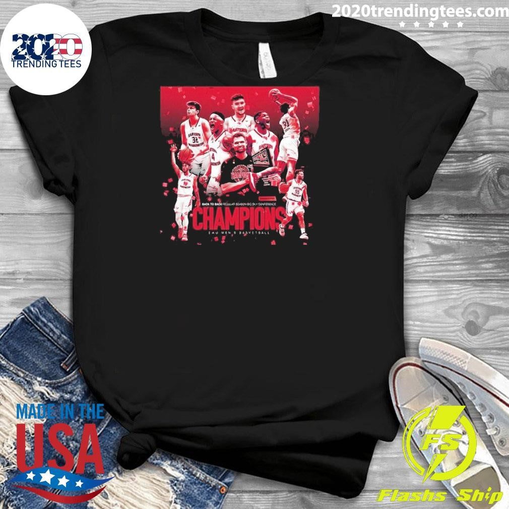 Awesome eastern Washington Men's Basketball 2024 Back - Adult & Kids T-Shirts, Sweatshirts & Hoodies apparel design preview 3