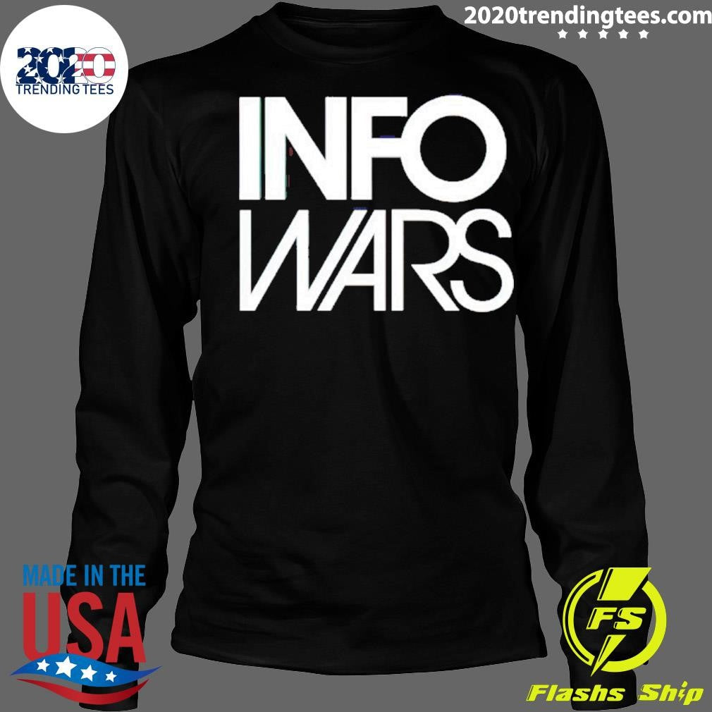 Awesome info Wars Alex Jones Logo - Adult & Kids T-Shirts, Sweatshirts & Hoodies apparel design preview 4
