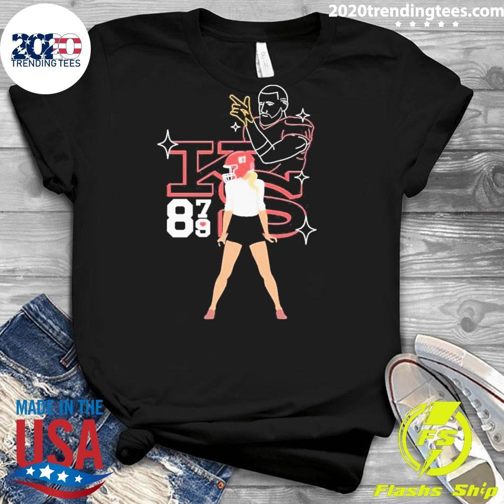 Awesome k&S Kelce Swift 879 - Adult & Kids T-Shirts, Sweatshirts & Hoodies apparel design preview 3