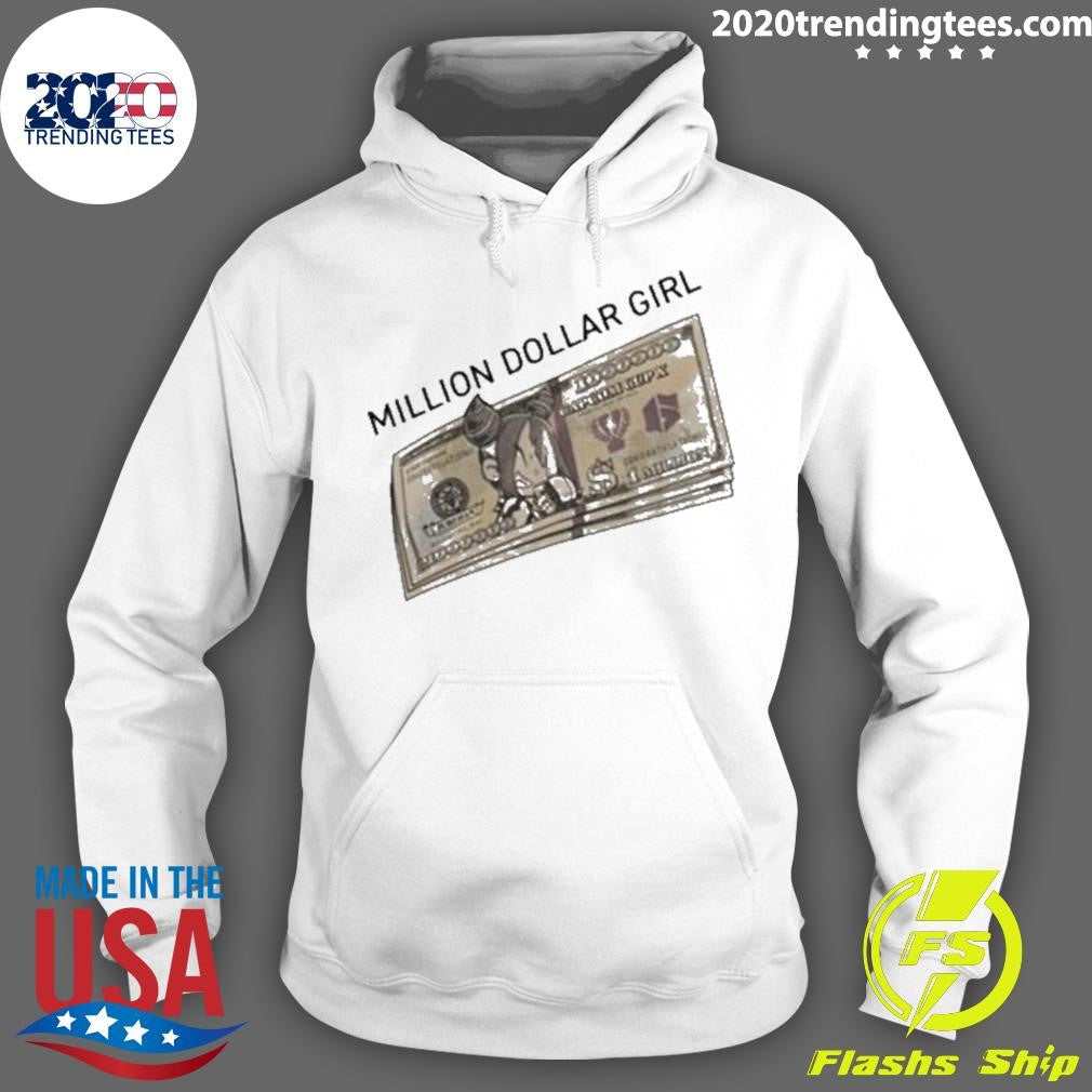 Awesome million Dollar Girl - Adult & Kids T-Shirts, Sweatshirts & Hoodies apparel design preview 2
