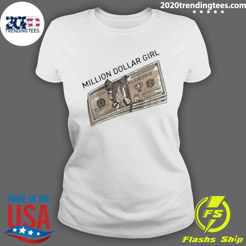 Awesome million Dollar Girl - Adult & Kids T-Shirts, Sweatshirts & Hoodies apparel design preview 3