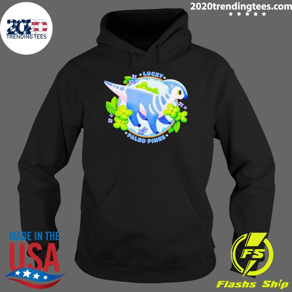Awesome paleopines Triassea Lucky Paleo Pines - Adult & Kids T-Shirts, Sweatshirts & Hoodies apparel design preview 2