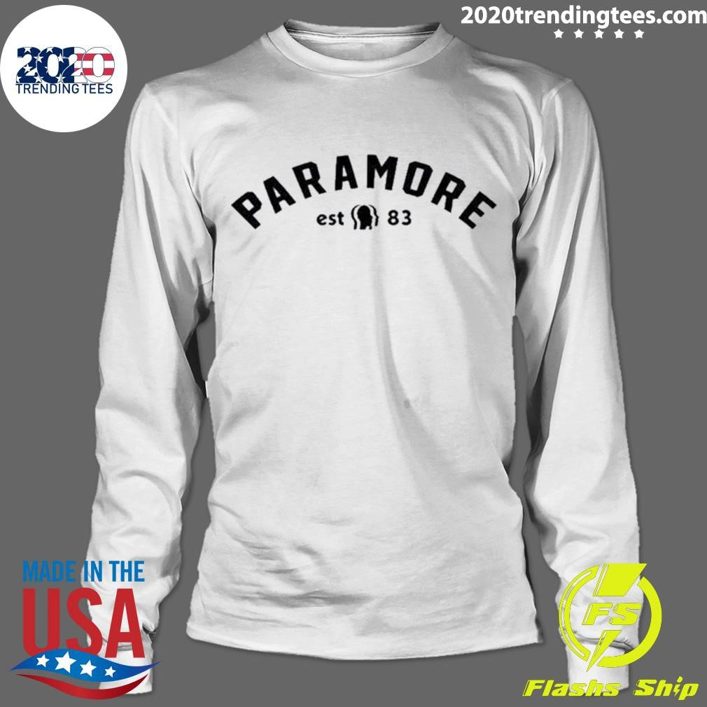 Awesome paramore Est 83 - Adult & Kids T-Shirts, Sweatshirts & Hoodies apparel design preview 4