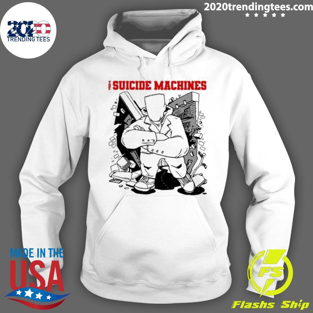 Awesome the Suicide Machines Gorilla Biscuits Rip - Adult & Kids T-Shirts, Sweatshirts & Hoodies apparel design preview 2