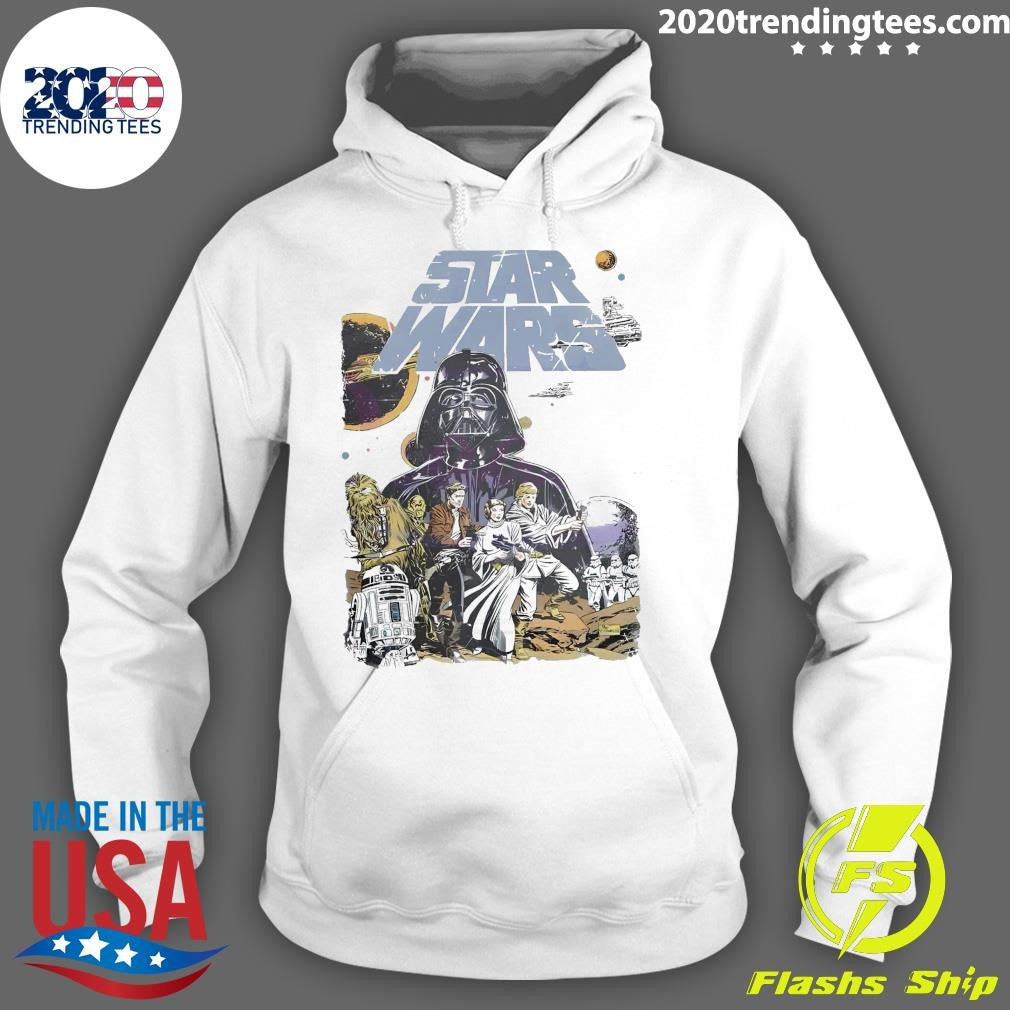 Awesome vintage Star Wars May The Fourth Be With You - Adult & Kids T-Shirts, Sweatshirts & Hoodies apparel design preview 2