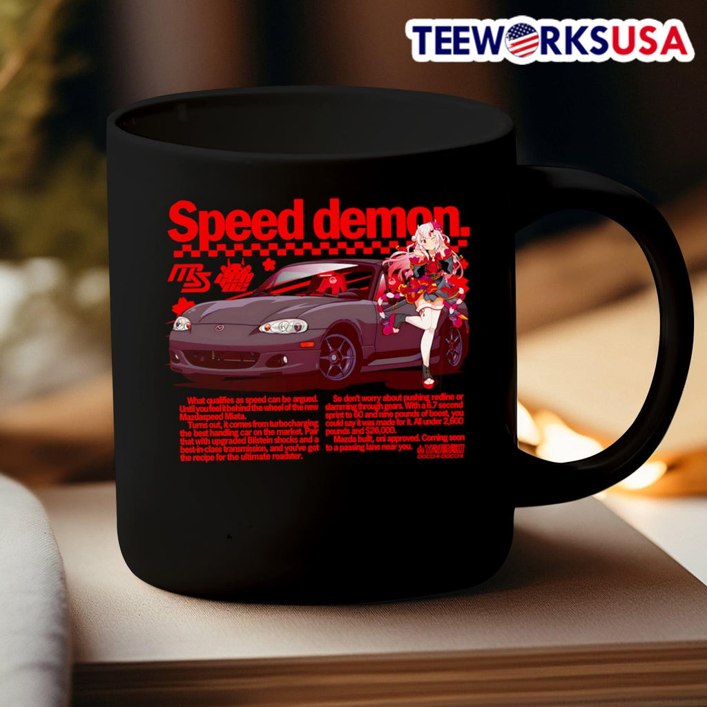 Ayamiata speed demon - Adult & Kids T-Shirts, Sweatshirts & Hoodies apparel design preview 3
