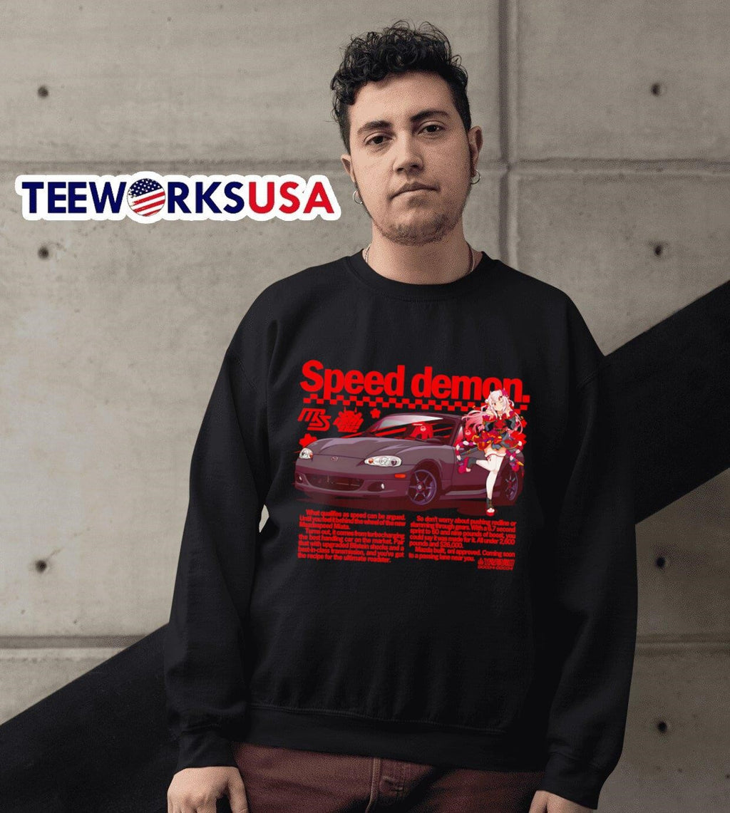 Ayamiata speed demon - Adult & Kids T-Shirts, Sweatshirts & Hoodies apparel design preview 6