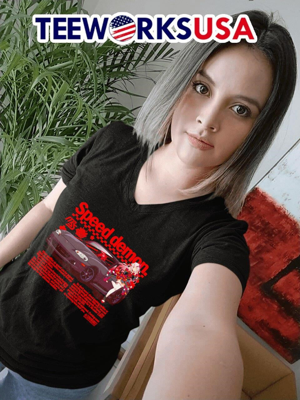 Ayamiata speed demon - Adult & Kids T-Shirts, Sweatshirts & Hoodies apparel design preview 7