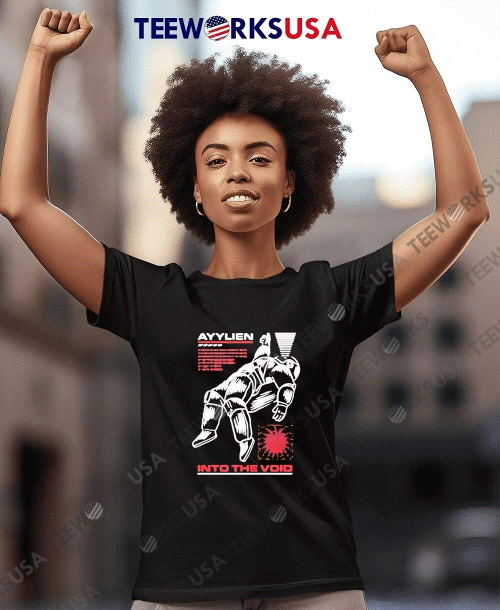 Ayylien into the void cosmic horror - Adult & Kids T-Shirts, Sweatshirts & Hoodies apparel design preview 8