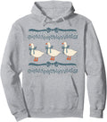 1980S Blue Ribbon Goose Hearts Hoodie - Custom Art Print Men Women - T-Shirt, Sweatshirt, Hoodie