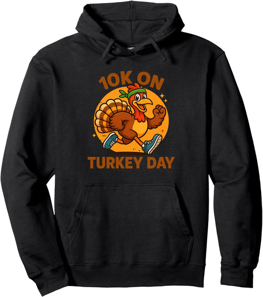 10K Turkey Day Thanksgiving Runner Trot Squad TShirt for Lovers Make