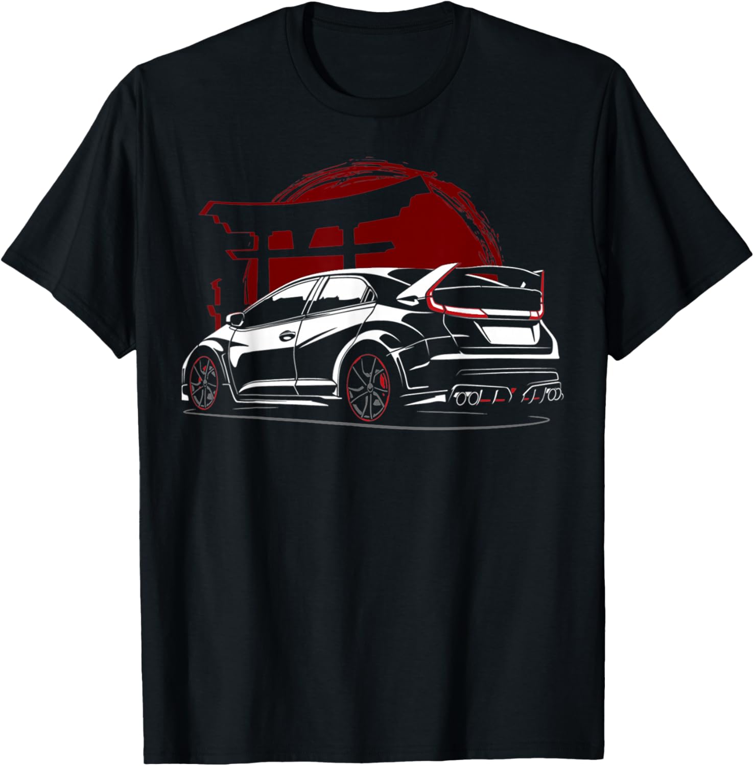 2015 Civic Type R Ek Japanese Car Sweatshirt - Aesthetic Graphic Men Women - T-Shirt, Sweatshirt, Hoodie