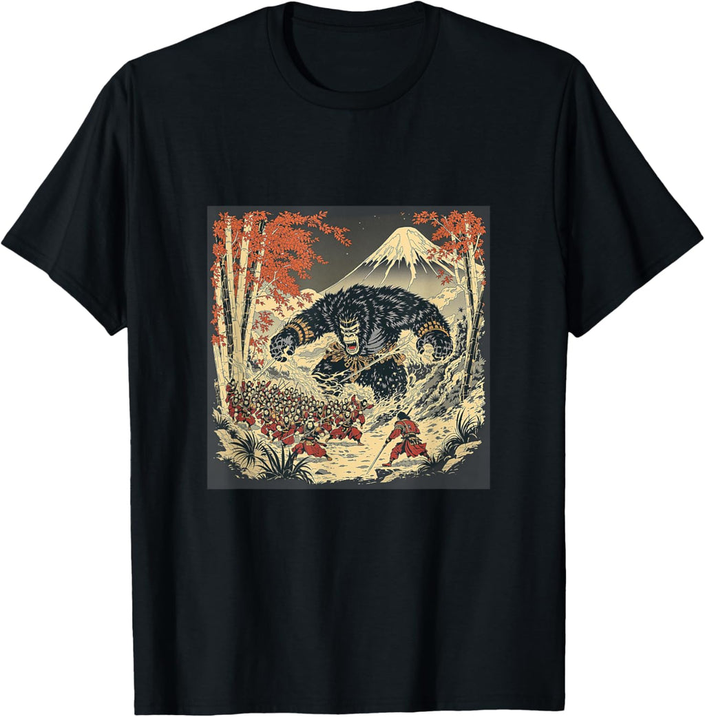 100 Vs 1 Gorilla Silverback Ape T-Shirt - Fun Novelty Design for Adults - T-Shirt, Sweatshirt, Hoodie