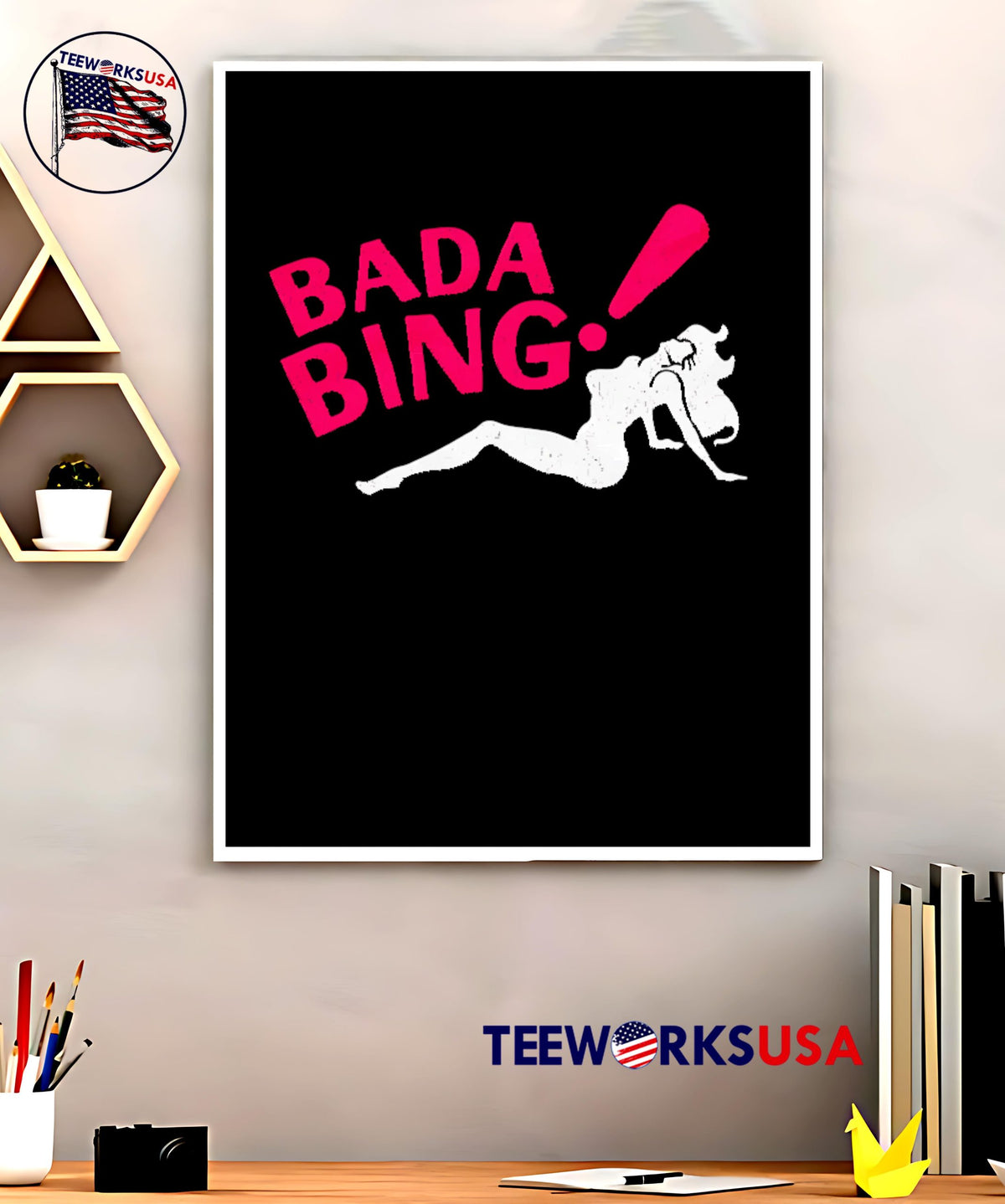 BADA BING Gentlemen's Club - Adult & Kids T-Shirts, Sweatshirts & Hoodies apparel design preview 5