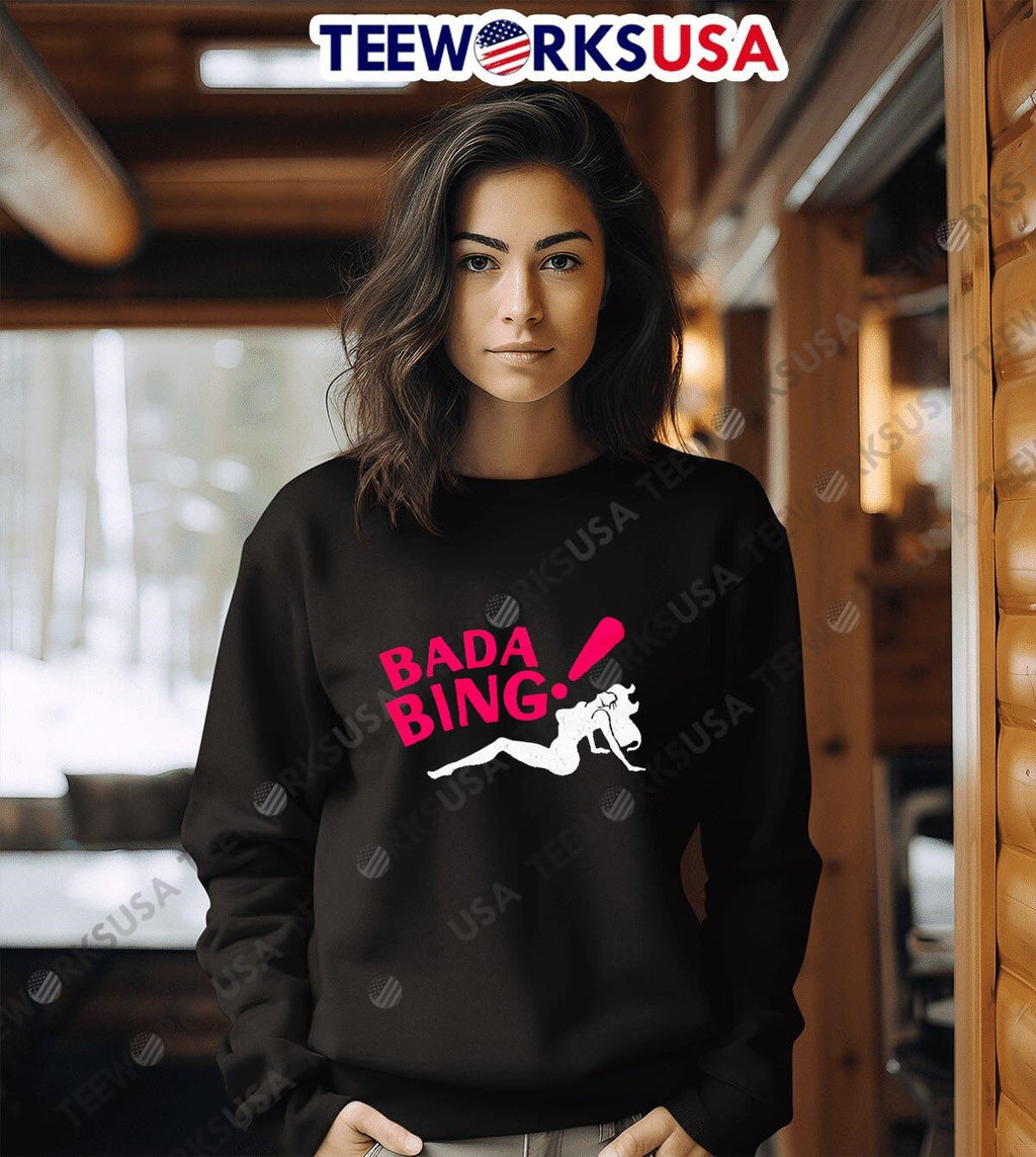 BADA BING Gentlemen's Club - Adult & Kids T-Shirts, Sweatshirts & Hoodies apparel design preview 6