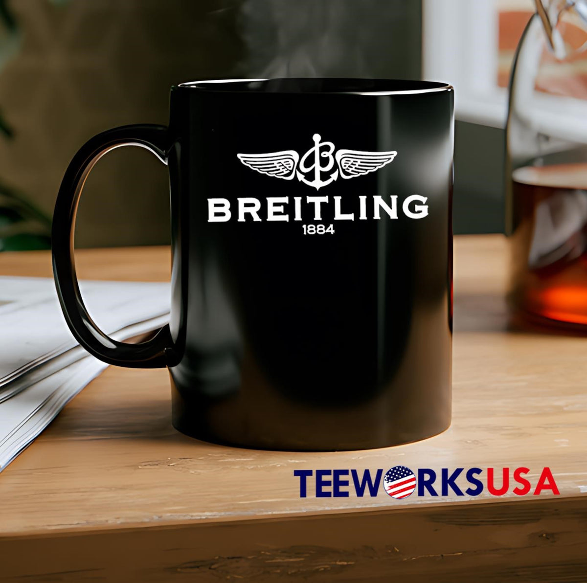 BREITLING watch wristwatch 1884 - Adult & Kids T-Shirts, Sweatshirts & Hoodies apparel design preview 2