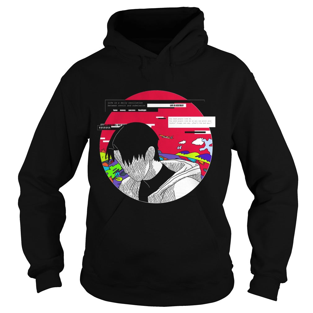 BTS Life Is Ecstasy - Adult & Kids T-Shirts, Sweatshirts & Hoodies apparel design preview 4