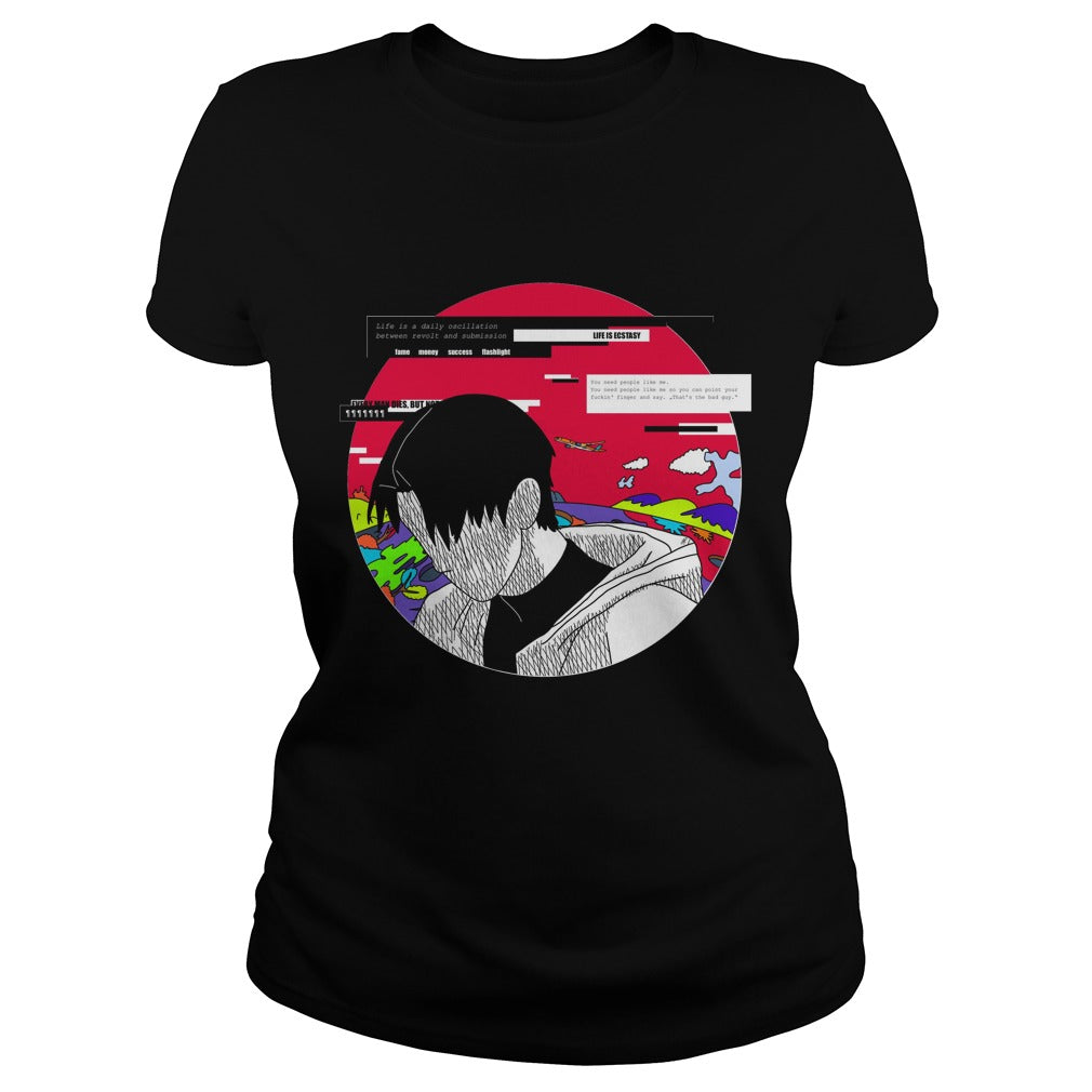 BTS Life Is Ecstasy - Adult & Kids T-Shirts, Sweatshirts & Hoodies apparel design preview 2