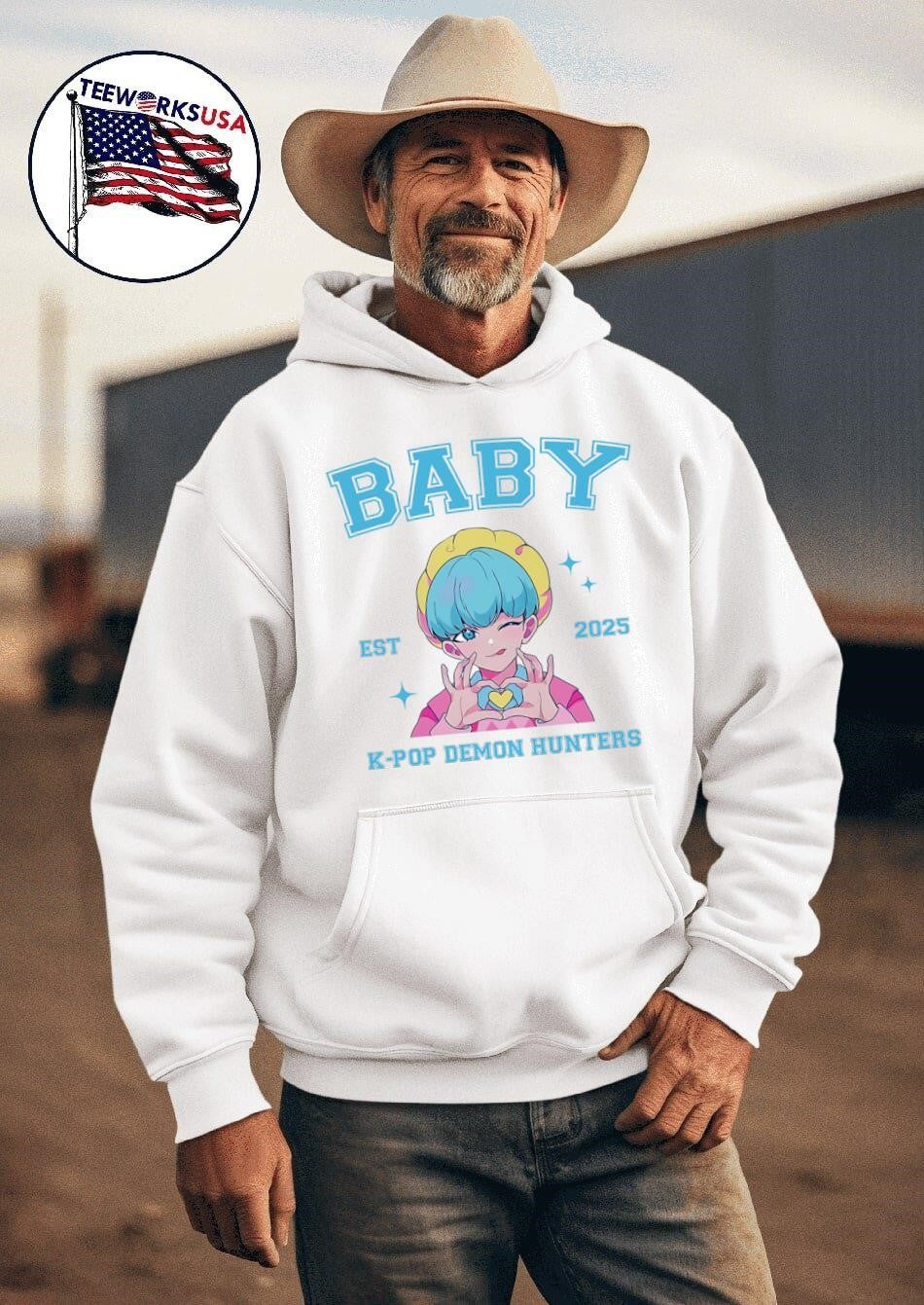 Baby Saja Boys Kpop Demon Hunters 2025 - Adult & Kids T-Shirts, Sweatshirts & Hoodies apparel design preview 2