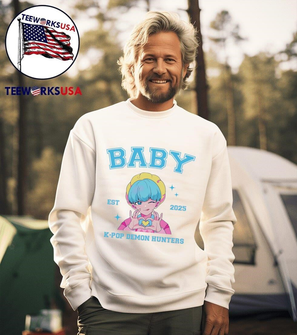 Baby Saja Boys Kpop Demon Hunters 2025 - Adult & Kids T-Shirts, Sweatshirts & Hoodies apparel design preview 3