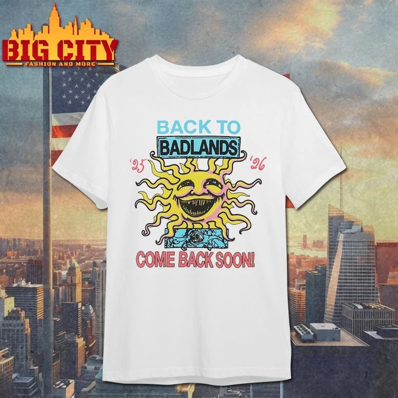 Back To Badlands Tour 2025-2026 - Adult & Kids T-Shirts, Sweatshirts & Hoodies apparel design preview 1