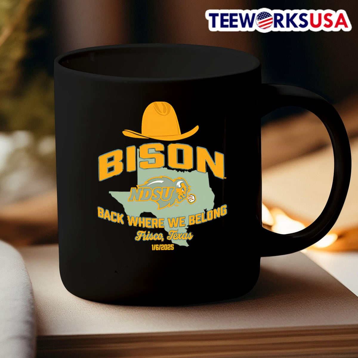 Back where we belong NDSU Bison - Adult & Kids T-Shirts, Sweatshirts & Hoodies apparel design preview 3