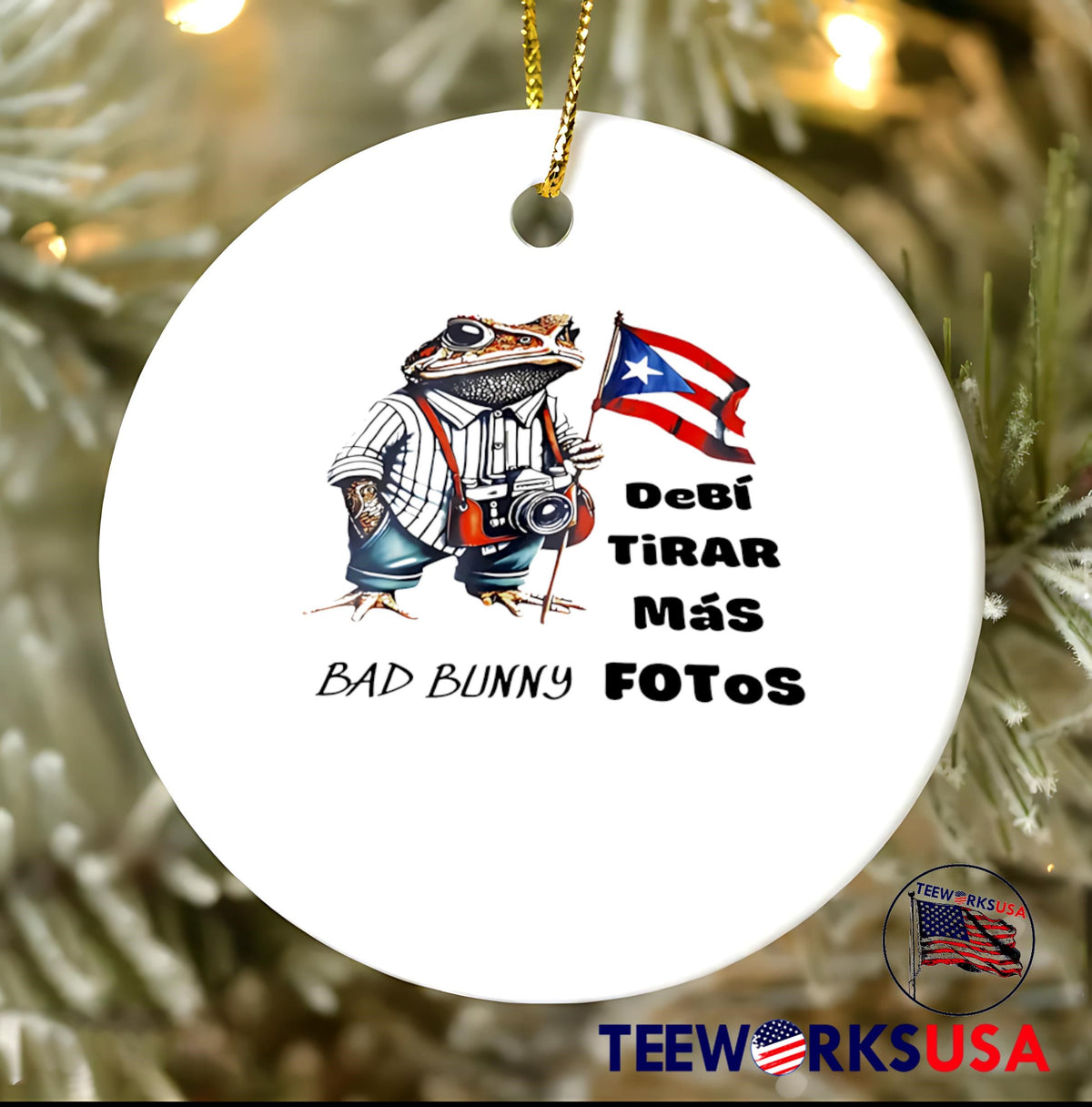 Bad Bunny Debi Tirar Mas Fotos - Adult & Kids T-Shirts, Sweatshirts & Hoodies apparel design preview 3
