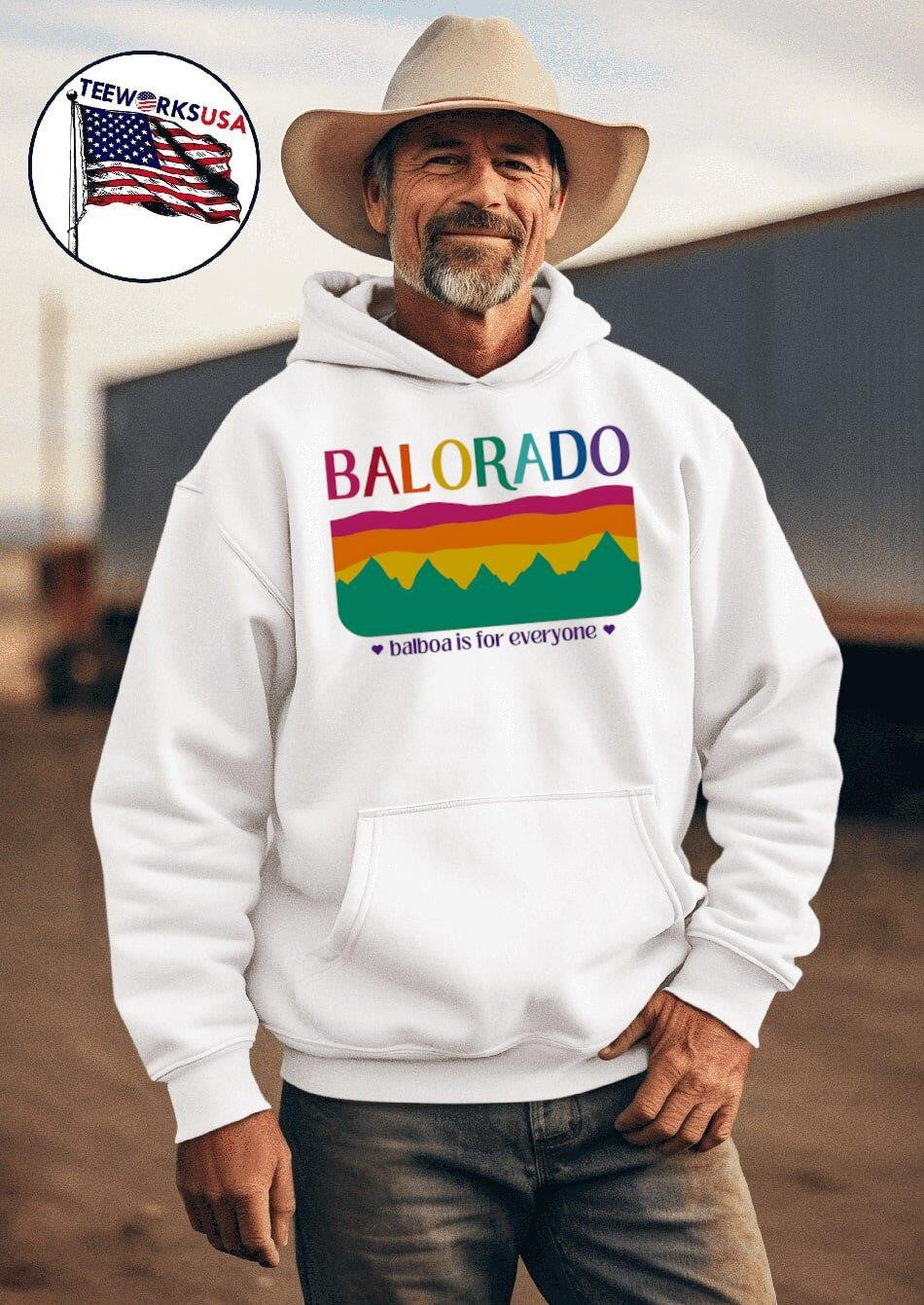 Balorado Balboa is for everyone - Adult & Kids T-Shirts, Sweatshirts & Hoodies apparel design preview 2