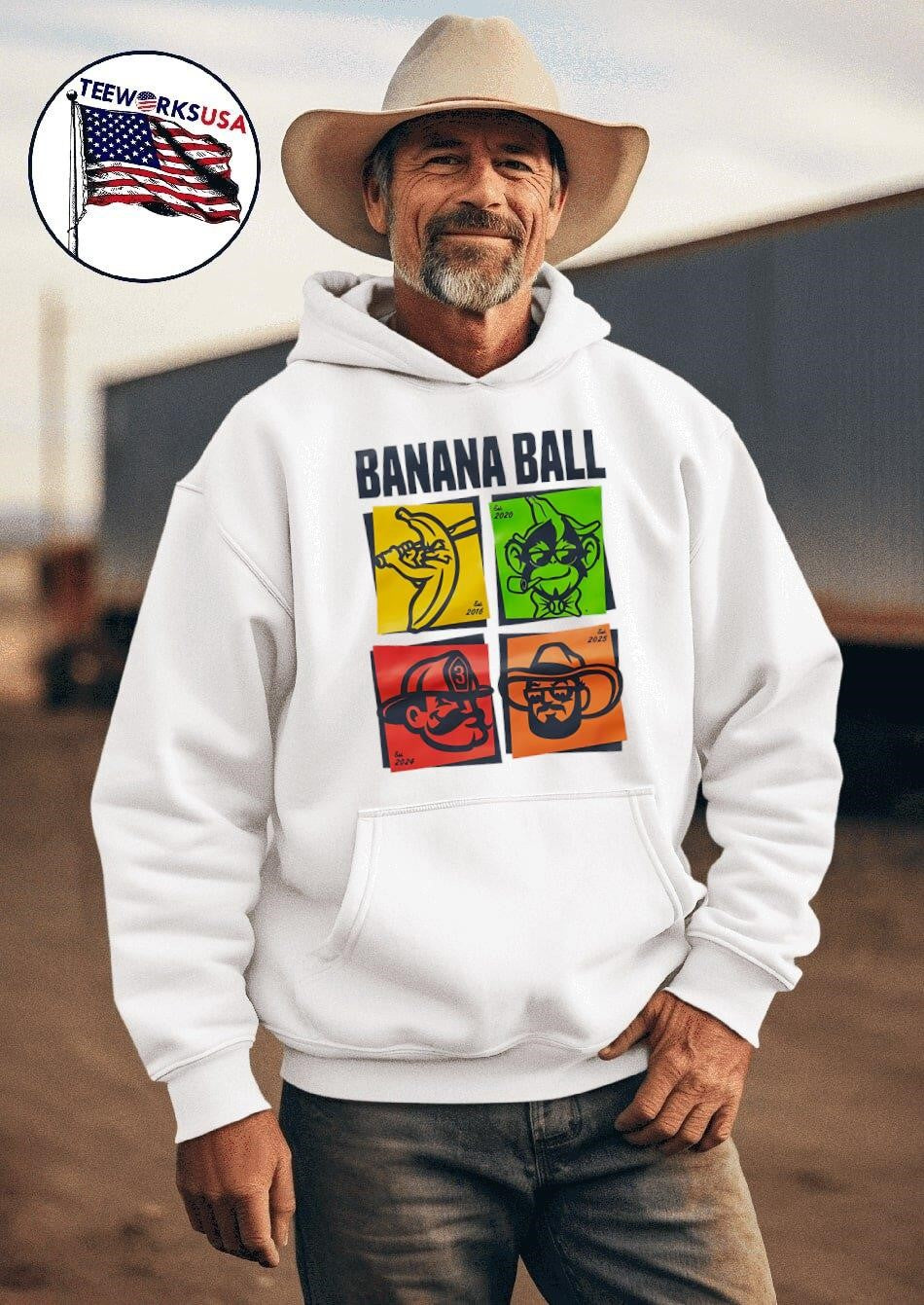 Banana Ball 2025 - Adult & Kids T-Shirts, Sweatshirts & Hoodies apparel design preview 2
